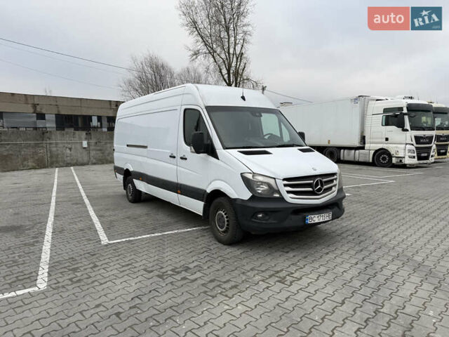 Білий Мерседес Sprinter, об'ємом двигуна 2.14 л та пробігом 517 тис. км за 12900 $, фото 1 на Automoto.ua