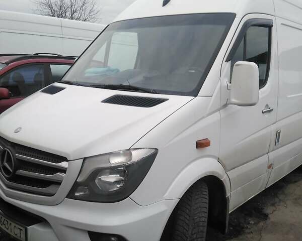 Білий Мерседес Sprinter, об'ємом двигуна 2.14 л та пробігом 390 тис. км за 16000 $, фото 1 на Automoto.ua