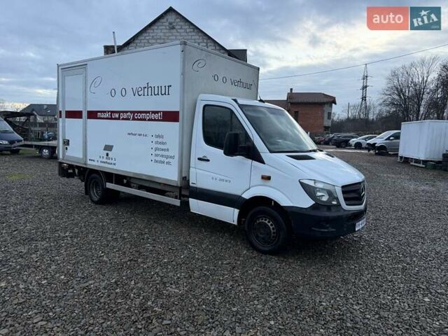 Белый Мерседес Sprinter, объемом двигателя 2.2 л и пробегом 340 тыс. км за 19900 $, фото 1 на Automoto.ua