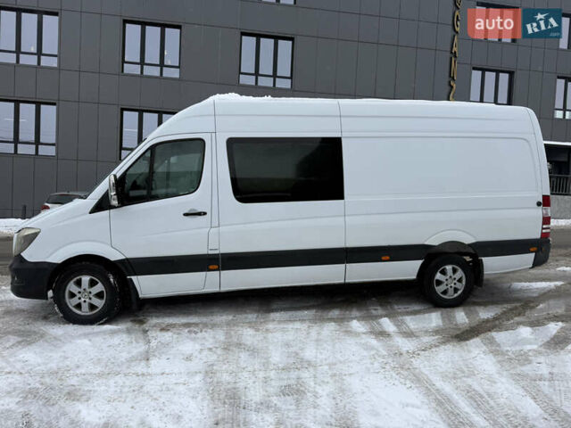 Білий Мерседес Sprinter, об'ємом двигуна 3 л та пробігом 380 тис. км за 16500 $, фото 1 на Automoto.ua