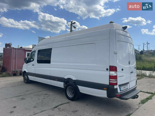 Белый Мерседес Sprinter, объемом двигателя 2.2 л и пробегом 195 тыс. км за 38500 $, фото 4 на Automoto.ua