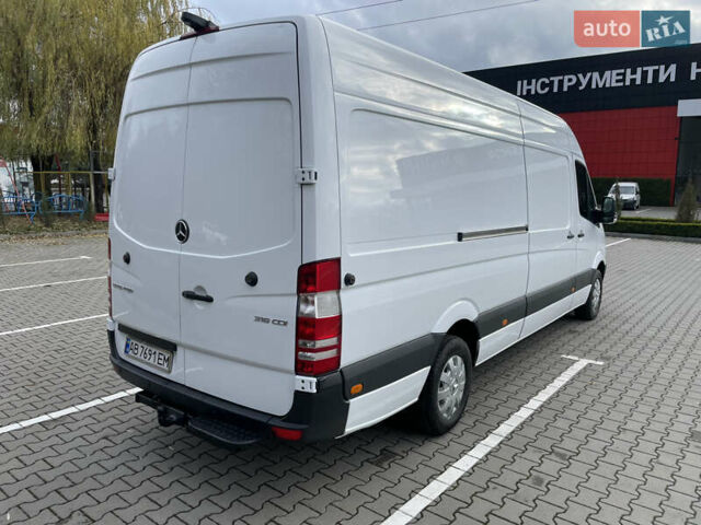 Білий Мерседес Sprinter, об'ємом двигуна 2.14 л та пробігом 375 тис. км за 17500 $, фото 6 на Automoto.ua