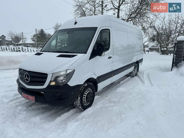 Белый Мерседес Sprinter, объемом двигателя 3 л и пробегом 190 тыс. км за 35400 $, фото 17 на Automoto.ua