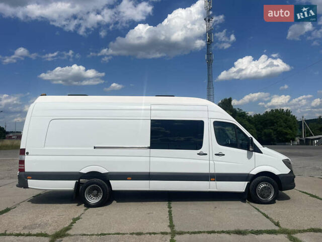 Белый Мерседес Sprinter, объемом двигателя 2.2 л и пробегом 195 тыс. км за 38500 $, фото 5 на Automoto.ua