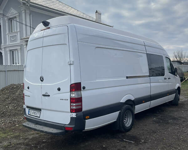 Белый Мерседес Sprinter, объемом двигателя 2.2 л и пробегом 195 тыс. км за 38500 $, фото 10 на Automoto.ua