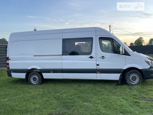 Білий Мерседес Sprinter, об'ємом двигуна 2.14 л та пробігом 425 тис. км за 18700 $, фото 1 на Automoto.ua