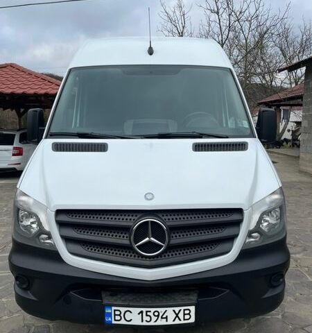 Белый Мерседес Sprinter, объемом двигателя 2.14 л и пробегом 363 тыс. км за 14600 $, фото 1 на Automoto.ua
