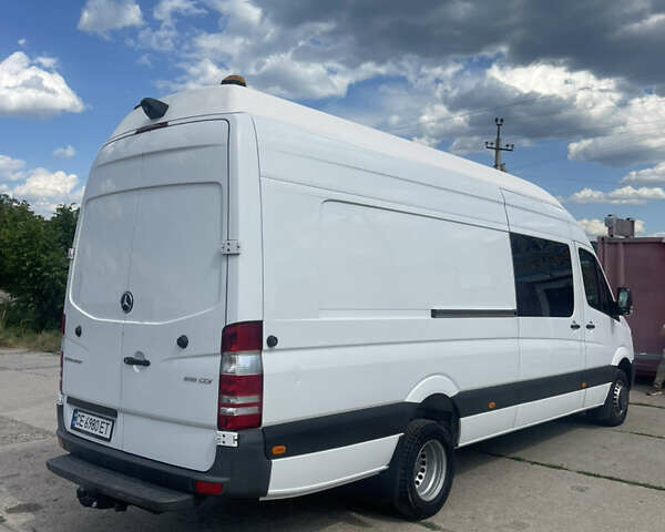 Белый Мерседес Sprinter, объемом двигателя 2.2 л и пробегом 195 тыс. км за 38500 $, фото 6 на Automoto.ua