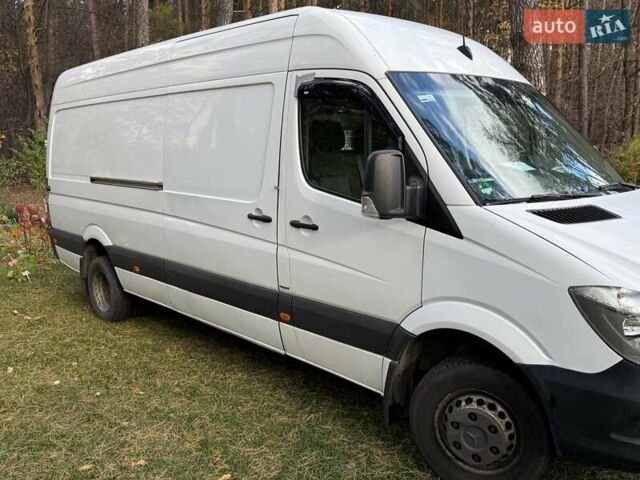 Белый Мерседес Sprinter, объемом двигателя 3 л и пробегом 240 тыс. км за 24000 $, фото 1 на Automoto.ua