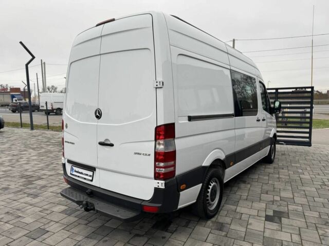 Белый Мерседес Sprinter, объемом двигателя 2.2 л и пробегом 278 тыс. км за 21750 $, фото 12 на Automoto.ua