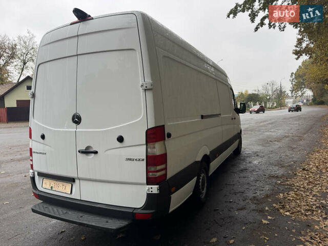 Мерседес Sprinter 2016 у Вінниці на Automoto.ua Білий Мерседес Sprinter, об'ємом двигуна 2.2 л та пробігом 296 тис. км за 22500 $, фото 8 на Automoto.ua