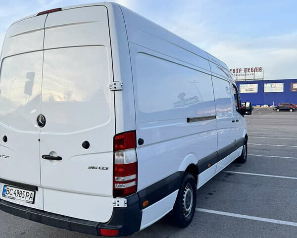 Білий Мерседес Sprinter, об'ємом двигуна 2.14 л та пробігом 301 тис. км за 18000 $, фото 18 на Automoto.ua