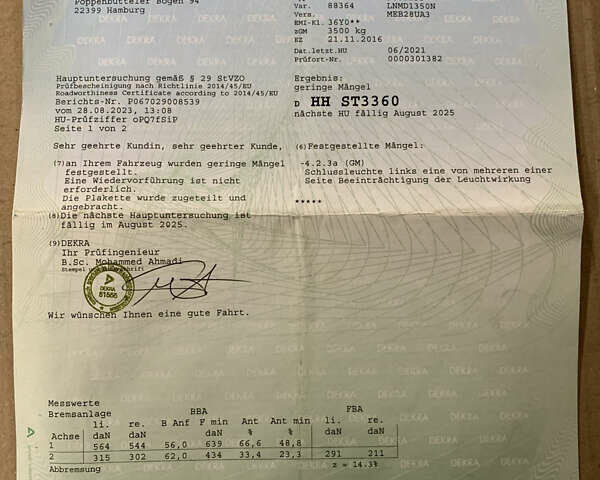 Білий Мерседес Sprinter, об'ємом двигуна 2.2 л та пробігом 162 тис. км за 19300 $, фото 40 на Automoto.ua