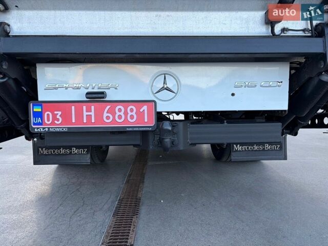 Белый Мерседес Sprinter, объемом двигателя 2.2 л и пробегом 279 тыс. км за 26500 $, фото 11 на Automoto.ua
