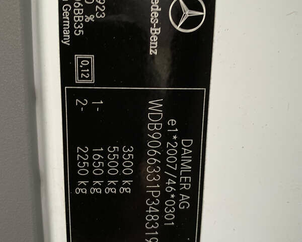 Білий Мерседес Sprinter, об'ємом двигуна 2.2 л та пробігом 162 тис. км за 19300 $, фото 20 на Automoto.ua