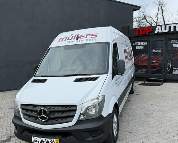 Білий Мерседес Sprinter, об'ємом двигуна 3 л та пробігом 206 тис. км за 32500 $, фото 2 на Automoto.ua