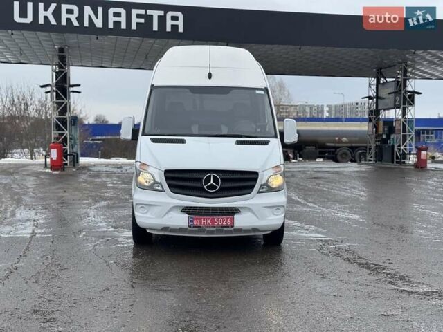 Белый Мерседес Sprinter, объемом двигателя 2.2 л и пробегом 336 тыс. км за 23000 $, фото 60 на Automoto.ua