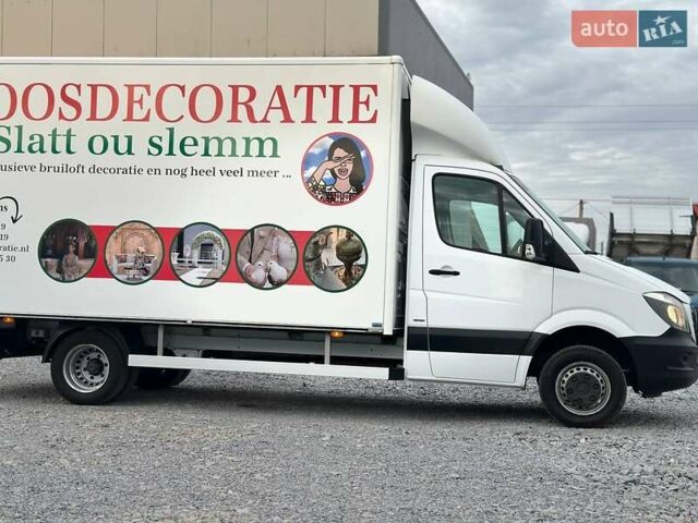 Белый Мерседес Sprinter, объемом двигателя 2.2 л и пробегом 175 тыс. км за 24800 $, фото 1 на Automoto.ua