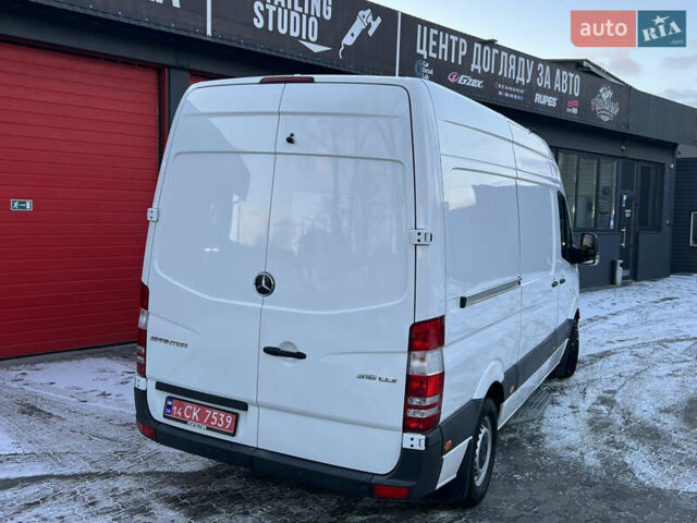 Белый Мерседес Sprinter, объемом двигателя 2.2 л и пробегом 370 тыс. км за 18300 $, фото 64 на Automoto.ua