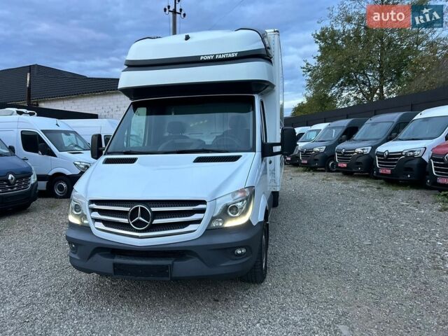 Белый Мерседес Sprinter, объемом двигателя 3 л и пробегом 140 тыс. км за 23950 $, фото 4 на Automoto.ua
