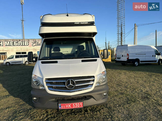 Белый Мерседес Sprinter, объемом двигателя 3 л и пробегом 150 тыс. км за 23800 $, фото 6 на Automoto.ua