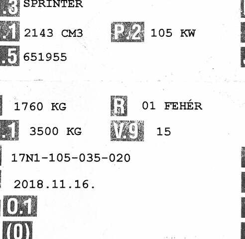 Белый Мерседес Sprinter, объемом двигателя 2.2 л и пробегом 151 тыс. км за 17500 $, фото 46 на Automoto.ua