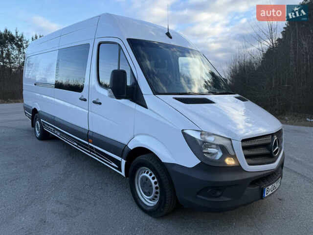 Белый Мерседес Sprinter, объемом двигателя 3 л и пробегом 220 тыс. км за 31500 $, фото 10 на Automoto.ua