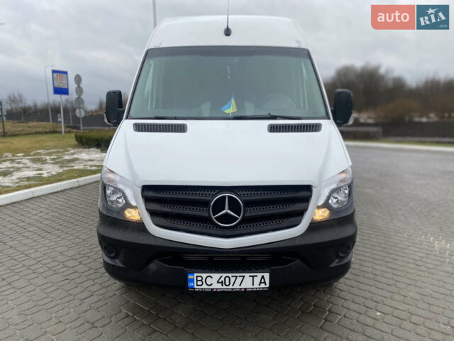 Белый Мерседес Sprinter, объемом двигателя 3 л и пробегом 130 тыс. км за 28900 $, фото 13 на Automoto.ua