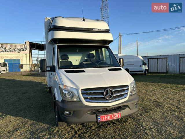 Белый Мерседес Sprinter, объемом двигателя 3 л и пробегом 150 тыс. км за 23800 $, фото 4 на Automoto.ua