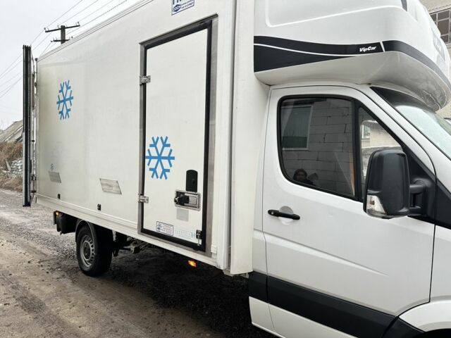 Белый Мерседес Sprinter, объемом двигателя 2.2 л и пробегом 279 тыс. км за 20500 $, фото 5 на Automoto.ua