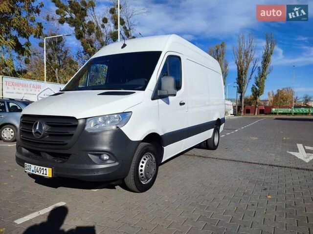 Белый Мерседес Sprinter, объемом двигателя 2.2 л и пробегом 273 тыс. км за 27800 $, фото 4 на Automoto.ua