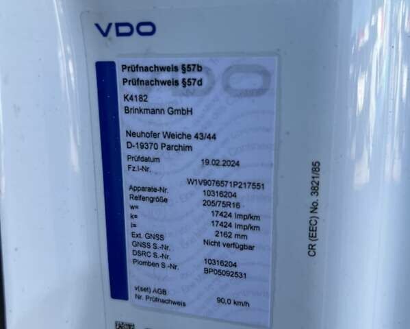 Білий Мерседес Sprinter, об'ємом двигуна 2.2 л та пробігом 322 тис. км за 46282 $, фото 19 на Automoto.ua