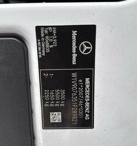 Белый Мерседес Sprinter, объемом двигателя 2.14 л и пробегом 183 тыс. км за 21000 $, фото 10 на Automoto.ua