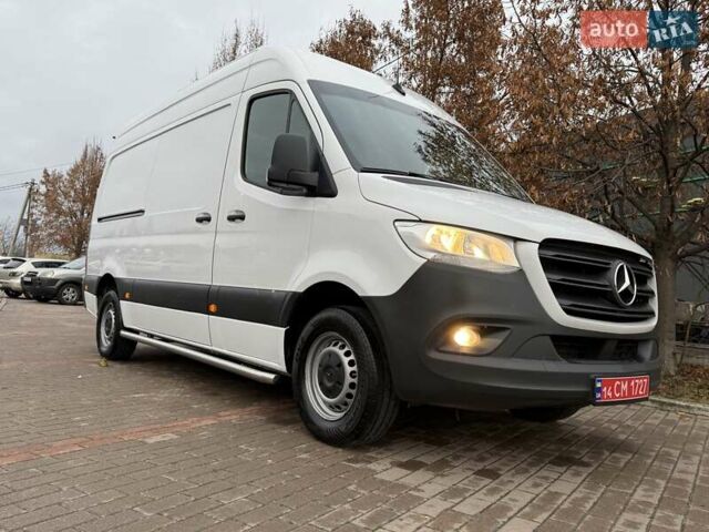 Белый Мерседес Sprinter, объемом двигателя 2 л и пробегом 210 тыс. км за 29850 $, фото 5 на Automoto.ua