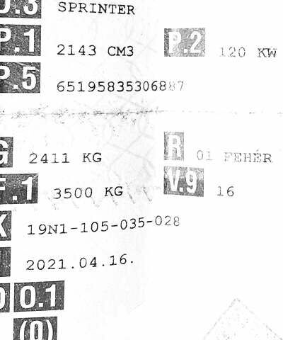 Білий Мерседес Sprinter, об'ємом двигуна 2.2 л та пробігом 169 тис. км за 23490 $, фото 52 на Automoto.ua