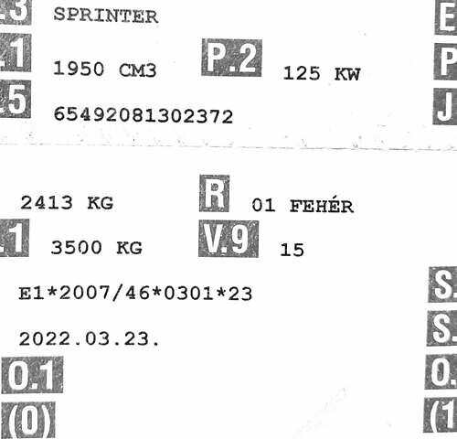 Білий Мерседес Sprinter, об'ємом двигуна 2.08 л та пробігом 213 тис. км за 26600 $, фото 65 на Automoto.ua