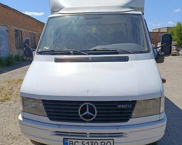 Белый Мерседес Sprinter, объемом двигателя 2.9 л и пробегом 582 тыс. км за 10500 $, фото 1 на Automoto.ua