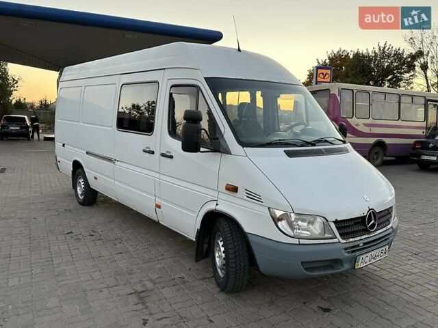 Белый Мерседес Sprinter, объемом двигателя 2.7 л и пробегом 580 тыс. км за 8600 $, фото 29 на Automoto.ua