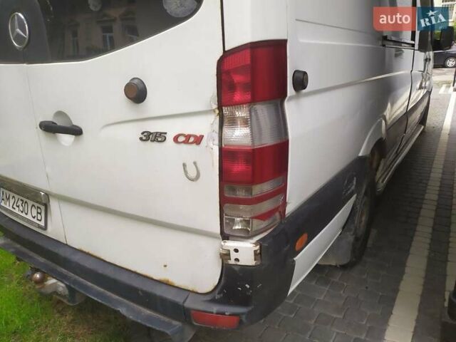 Мерседес Sprinter 2008 у Самборе на Automoto.ua Білий Мерседес Sprinter, об'ємом двигуна 2.15 л та пробігом 9 тис. км за 9500 $, фото 5 на Automoto.ua