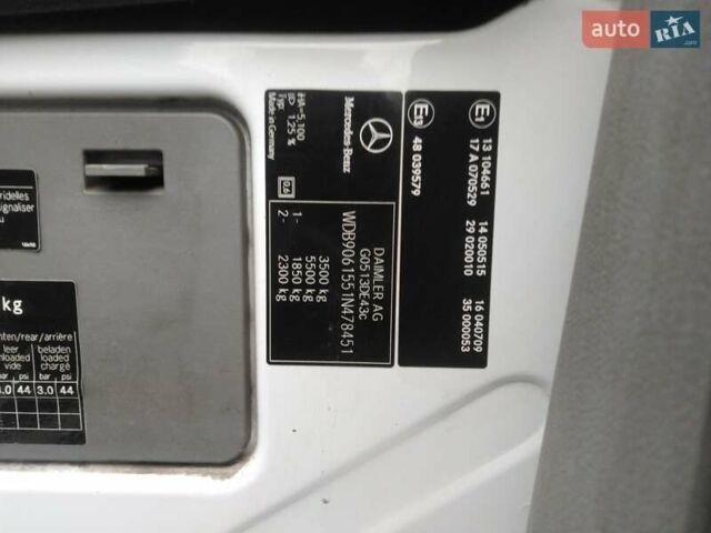 Білий Мерседес Sprinter, об'ємом двигуна 2.1 л та пробігом 6 тис. км за 11000 $, фото 10 на Automoto.ua