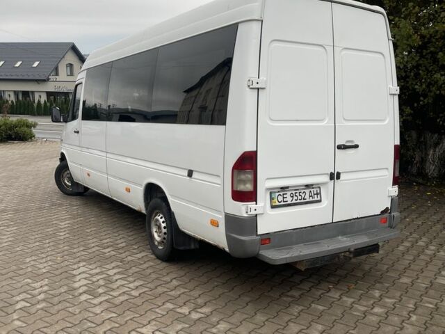 Белый Мерседес Sprinter, объемом двигателя 2.9 л и пробегом 562 тыс. км за 6000 $, фото 2 на Automoto.ua
