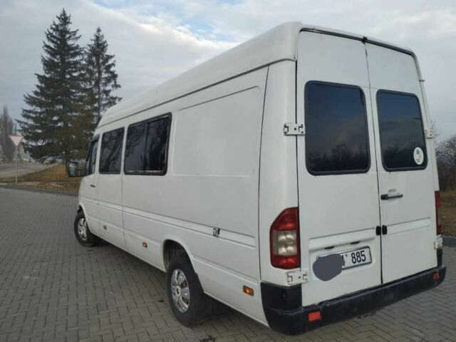 Белый Мерседес Sprinter, объемом двигателя 2.9 л и пробегом 550 тыс. км за 2600 $, фото 2 на Automoto.ua