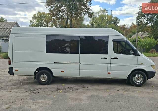 Белый Мерседес Sprinter, объемом двигателя 2.87 л и пробегом 876 тыс. км за 6800 $, фото 9 на Automoto.ua
