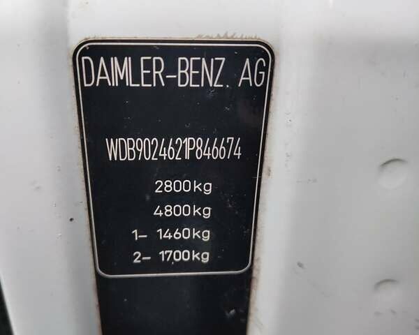Белый Мерседес Sprinter, объемом двигателя 2.87 л и пробегом 381 тыс. км за 4850 $, фото 15 на Automoto.ua