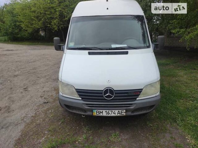 Білий Мерседес Sprinter, об'ємом двигуна 2.15 л та пробігом 458 тис. км за 4200 $, фото 1 на Automoto.ua