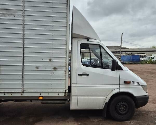 Белый Мерседес Sprinter, объемом двигателя 2.7 л и пробегом 670 тыс. км за 13400 $, фото 14 на Automoto.ua