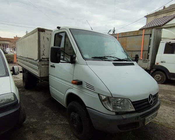 Белый Мерседес Sprinter, объемом двигателя 2.7 л и пробегом 9 тыс. км за 10190 $, фото 2 на Automoto.ua
