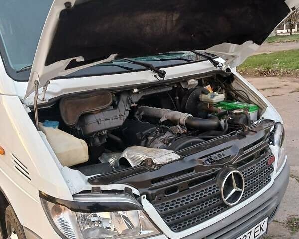 Белый Мерседес Sprinter, объемом двигателя 2.7 л и пробегом 757 тыс. км за 13400 $, фото 11 на Automoto.ua
