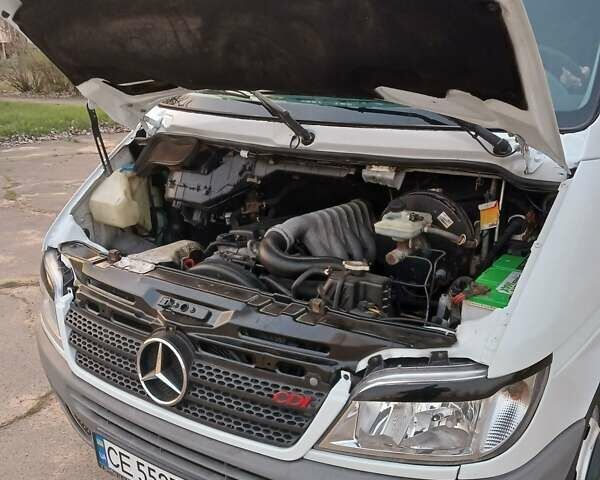 Белый Мерседес Sprinter, объемом двигателя 2.7 л и пробегом 757 тыс. км за 13400 $, фото 10 на Automoto.ua