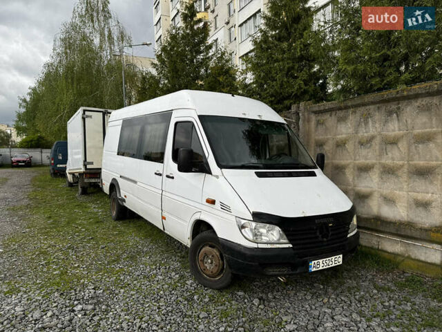 Мерседес Sprinter 2002 у Вінниці на Automoto.ua Білий Мерседес Sprinter, об'ємом двигуна 2.7 л та пробігом 507 тис. км за 7500 $, фото 1 на Automoto.ua